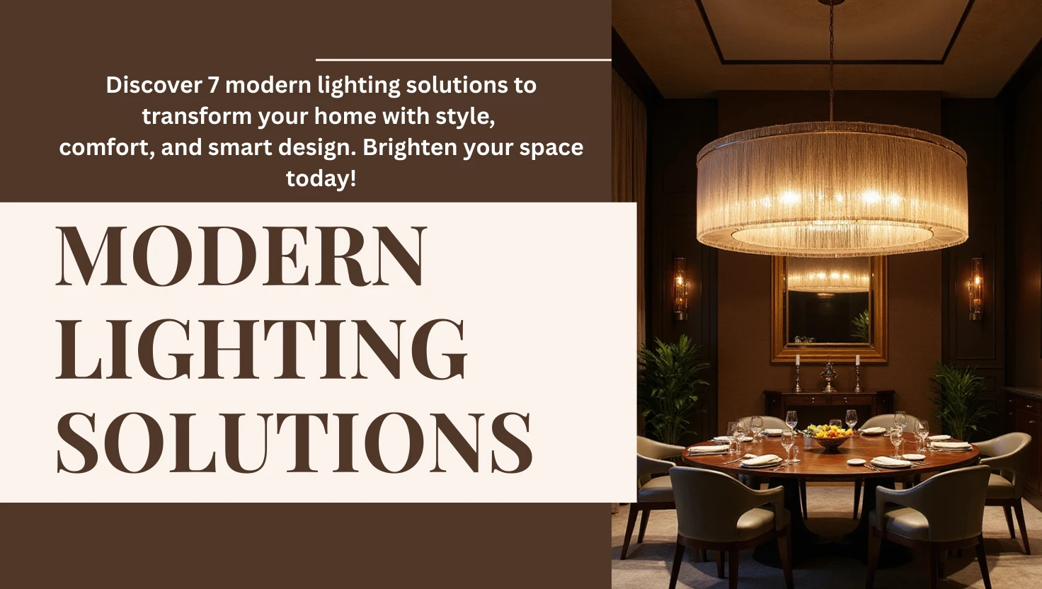 Modern Lighting Solutions