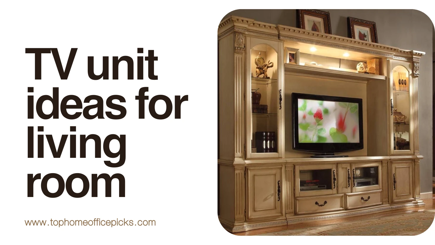 TV unit ideas for living room