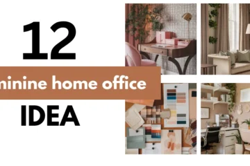 feminine home office ideas