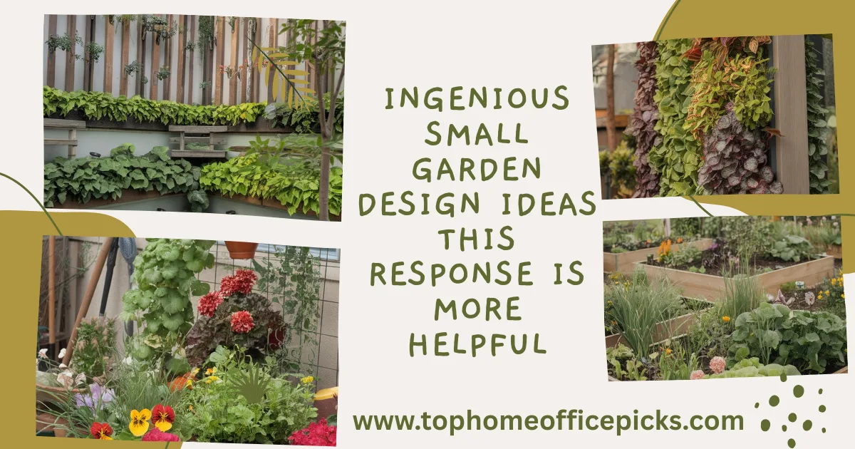 small garden design ideas