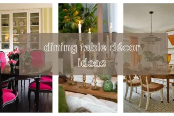 dining table décor ideas
