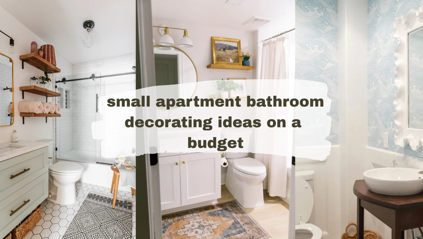 small apartment bathroom decorating ideas on a budget