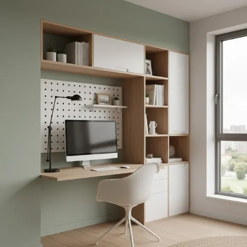 compact home office setup ideas
