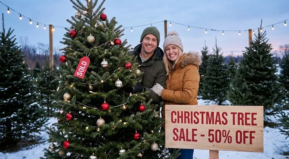 Christmas tree on sale