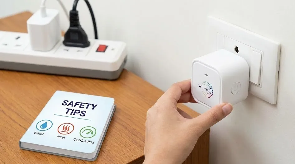 how to reset Wipro smart plug