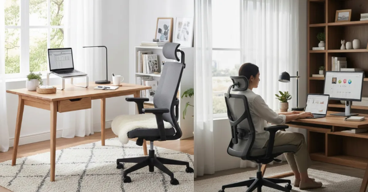 Work from Home table and chair combo IKEA
