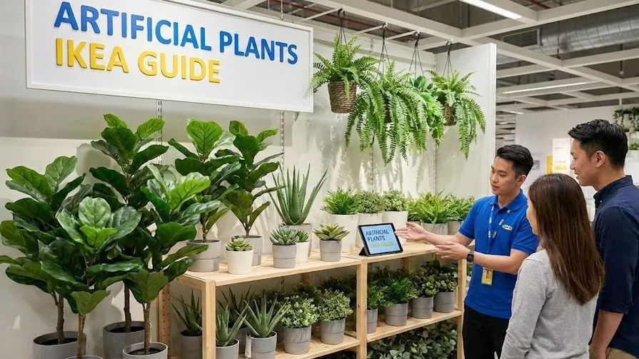 artificial plants IKEA