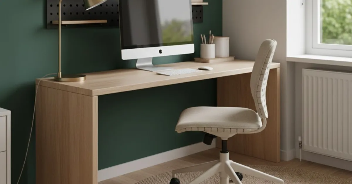 compact home office setup ideas