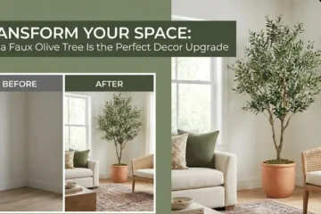 faux olive tree