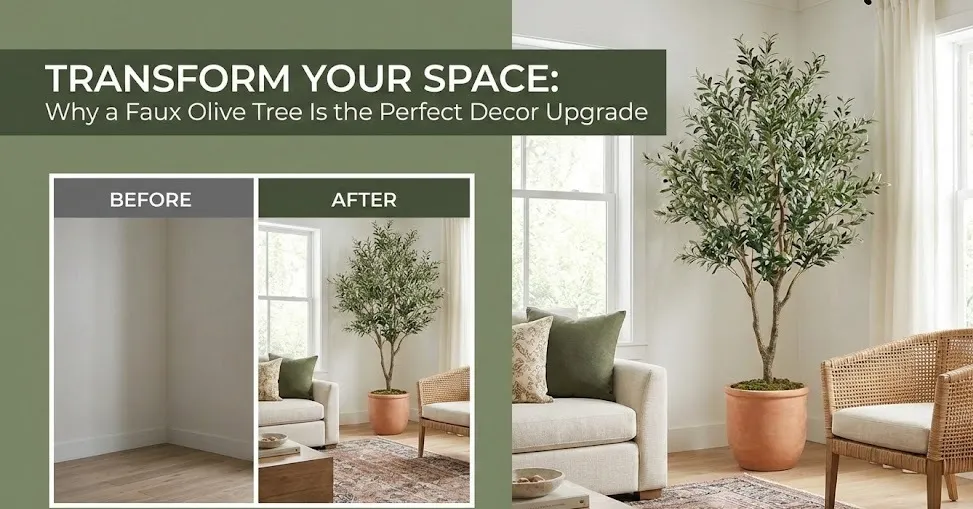 faux olive tree