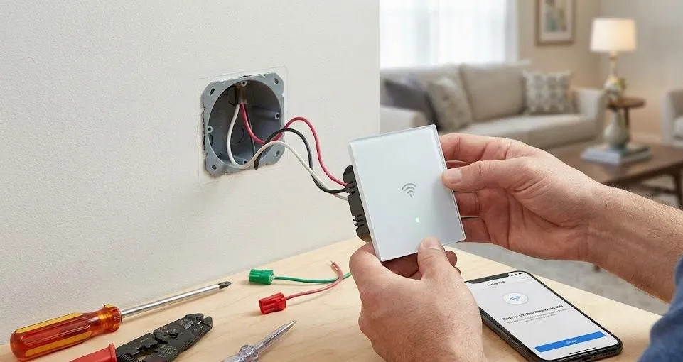 how to install a smart light switch