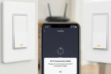 smart switch is not connecting to Wi-Fi
