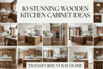 wooden kitchen cabinet ideas