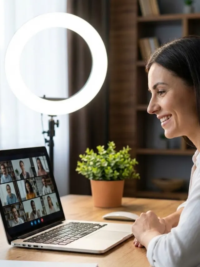 Best Lighting for Webcam Meetings
