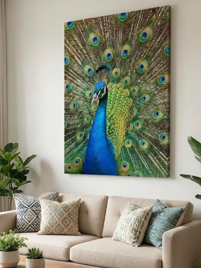 Transform Your Home with Peacock Art