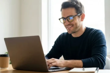 blue light filter glasses for men
