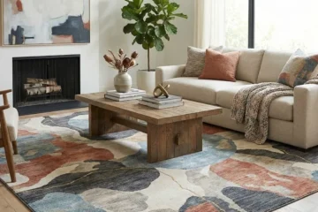 abstract area rugs