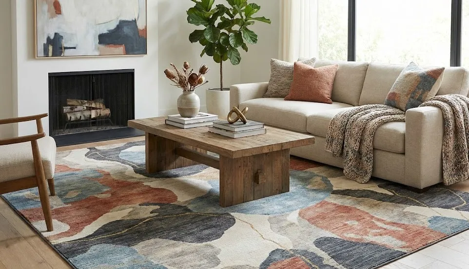 abstract area rugs