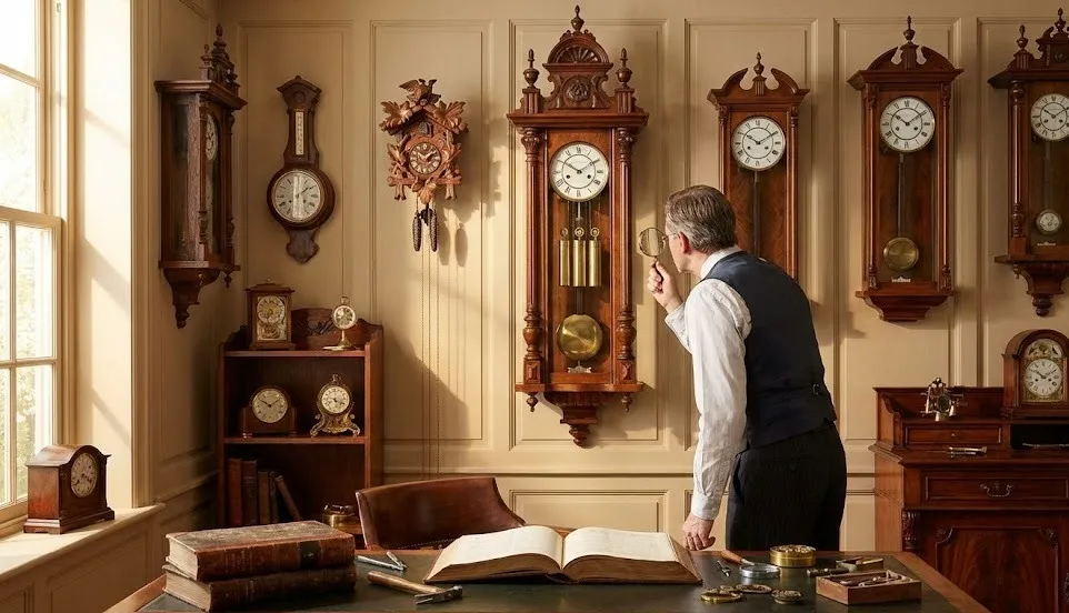 antique wall clocks from the 1800s