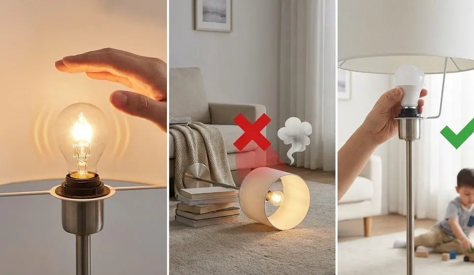are halogen lamps safe