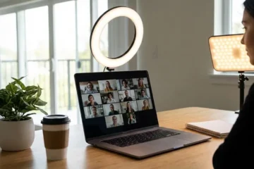best lighting for webcam meetings