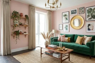 decor for pink walls