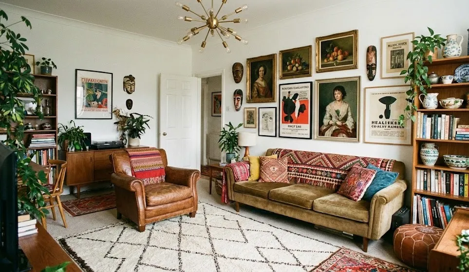 eclectic living room decor ideas