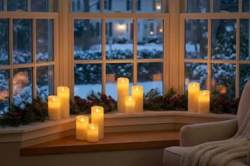 luminara candles for windows