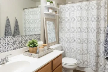 rental apartment bathroom upgrades