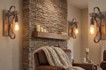 rustic wall light sconces