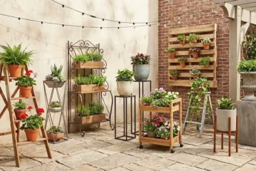 10 outdoor plant stand ideas that will make your patio look amazing