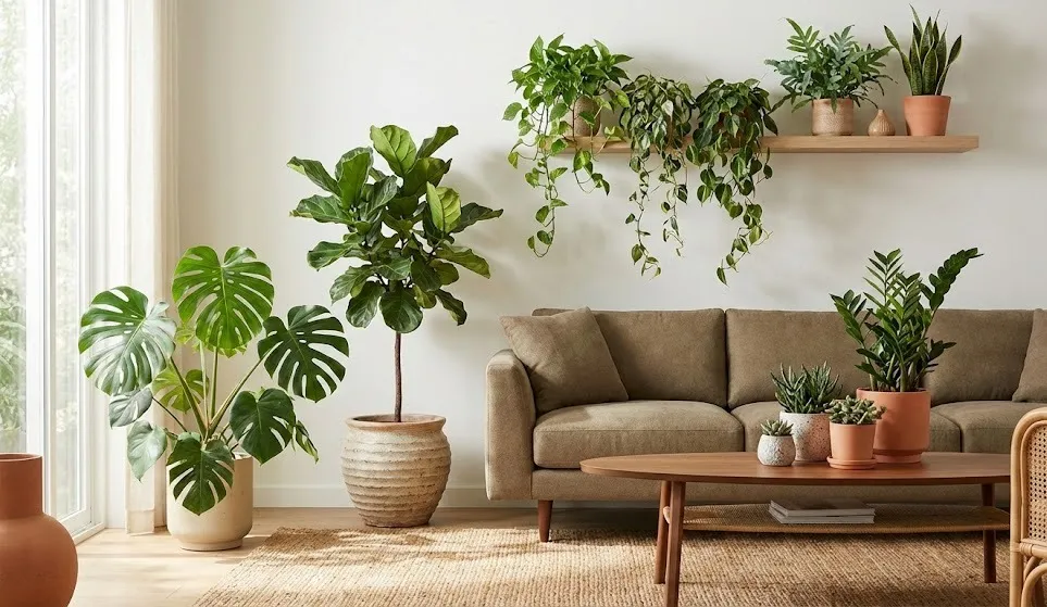plant for interior decoration