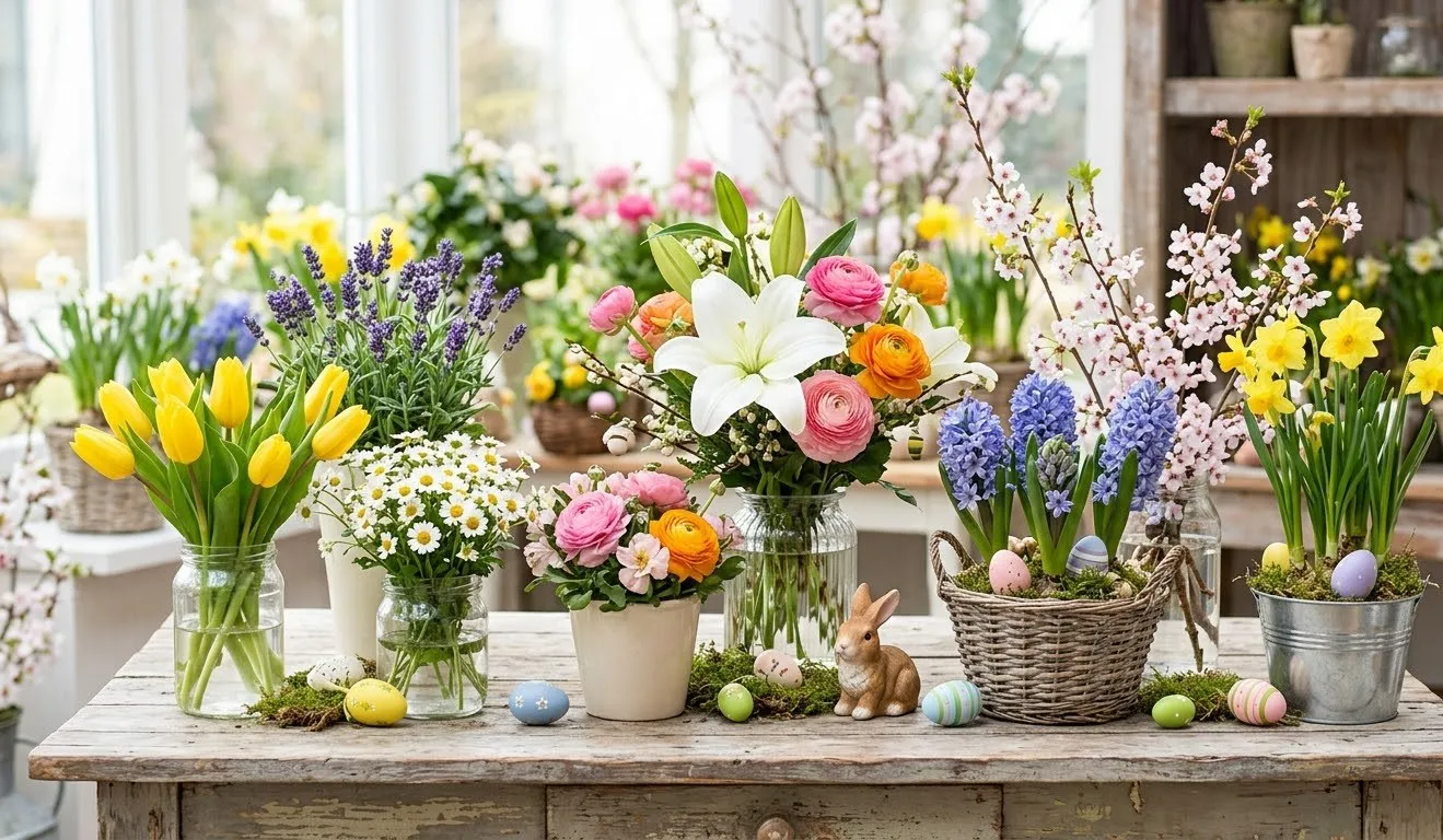 Easter Floral Arrangement Ideas