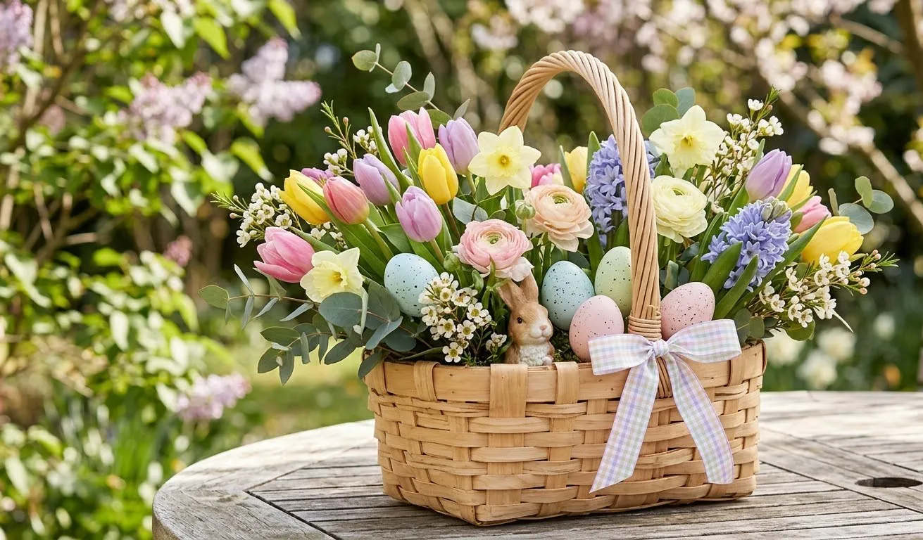 Flower Easter Basket Floral Arrangements: A Fresh Spring Guide